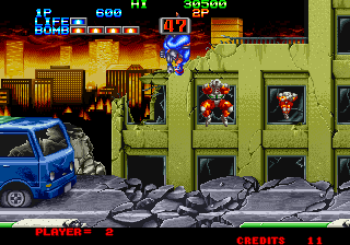 Eightman screenshot 8 for Neo Geo